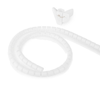 [CMSW1316WT200] Nedis CMSW1316WT200 Cable Sleeve Spiral 16 mm Maximum Cable Thickness White