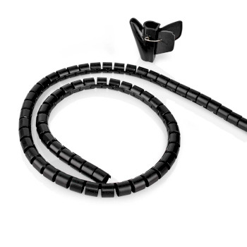 [CMSW1316BK200] Nedis CMSW1316BK200 Cable Sleeve Spiral 16 mm Maximum Cable Thickness Black
