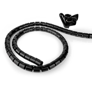 [CMSW2832BK200] Nedis CMSW2832BK200 Cable Sleeve Spiral 32 mm Maximum Cable Thickness Black