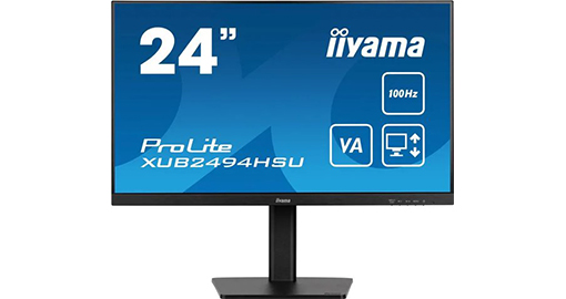 [XUB2494HSU-B2] Iiyama Monitor 1080p@100Hz 23.8" XUB2494HSU-B2