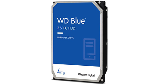 [WD40EZAX] Western Digital harde schijf 4TB Blue 5400 RPM - WD40EZAX
