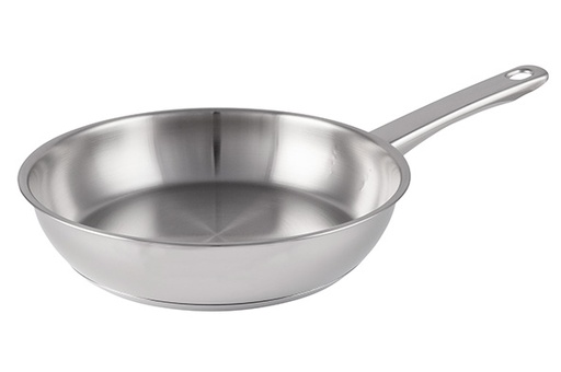 [1981220] Cosy & Trendy 1981220 Braadpan 20(Ø)x7,5cm RVS Grijs