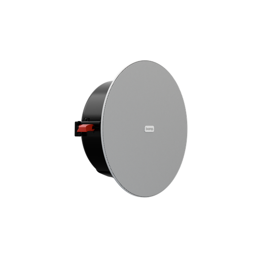 [910.0103.900] Biamp Desono DX-IC4LP-W Haut-parleur coaxial intégré profil bas 4,5" 70/100 V 60 W @ 8 Ω Blanc (la paire)