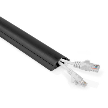 [CMDT4516BK1500] Nedis CMDT4516BK1500 Cable duct 16mm Maximum diameter 1.5m PVC Black