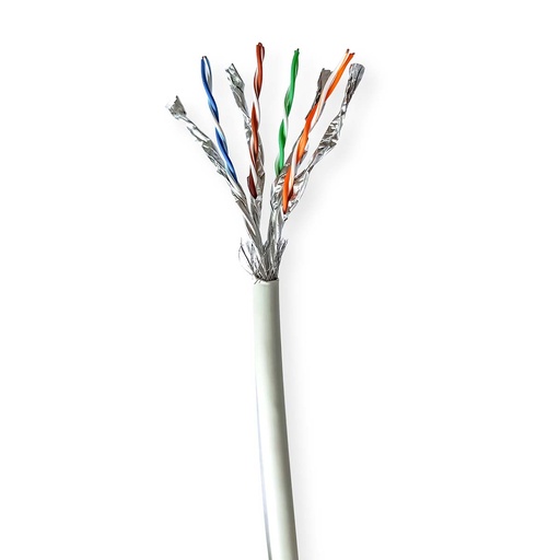 [CCBG8548GY100S] Nedis CCBG8548GY100S Network Cable on Roll CAT7 S/FTP 100m Gray