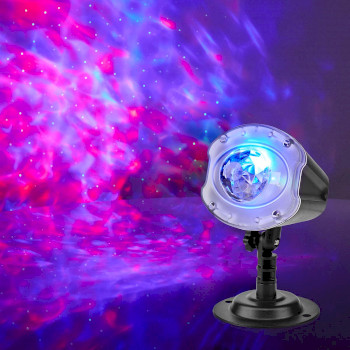 [CLPR3] Nedis CLPR3 LED and Laser Projector Colorful LED / Green Laser Indoor & Outdoor