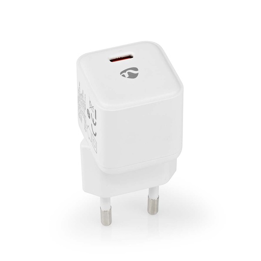 [WCMPD20W100WT] Chargeur Nedis WCMPD20W100WT 20 W USB-C Blanc