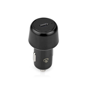 [CCPD30W050BK] Nedis CCPD30W050BK Car Charger 30W 2/3A USB-C Automatic Voltage Black