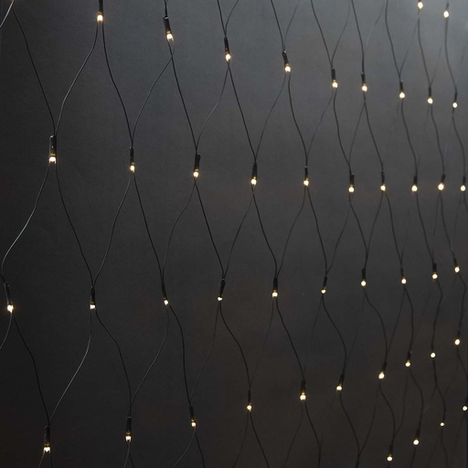 [CLLN320] Nedis CLLN320 Decorative Net Lighting Warm White 320 LEDs 3 x 1.5 m 7 Effects Indoor & Outdoor