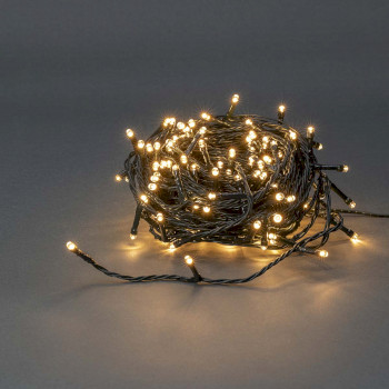 [CLLS180] Nedis CLLS180 Kerstverlichting 180 LED's Warm Wit 13.5m 7 Effecten Binnen & Buiten