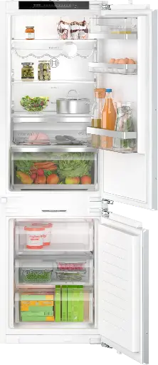 [KIN86EDD0] Bosch KIN86EDD0 Exclusive Built-in Fridge/Freezer Combination Series 6 177.5 cm NoFrost 260l Door on Door White