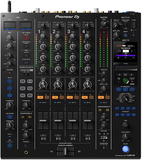 [DJM-A9] Pioneer 4-kanaals professionele digitale mixer - DJ DJM-A9