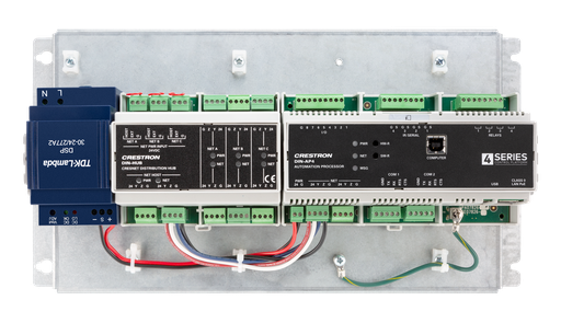 [CAEN-UMP1X2-DIN-PWS] Crestron CAEN-UMP1X2-DIN-PWS CAEN Automation Enclosure for 4-Series™ Automation Processor /Hub