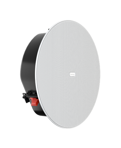 [910.0298.900] Biamp Desono C-IC6LP-W Haut-parleur coaxial intégré blanc profil bas 6,5" 60 W @ 8 Ω Blanc (la paire)