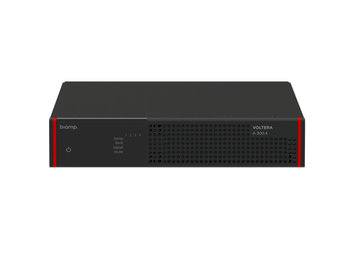 [912.1949.900] Biamp Voltera A 300.4 4 Kanaals Eindversterker Analoog 300W 