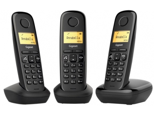[L36852-H2812-M211] Gigaset a270 Trio Zwart
